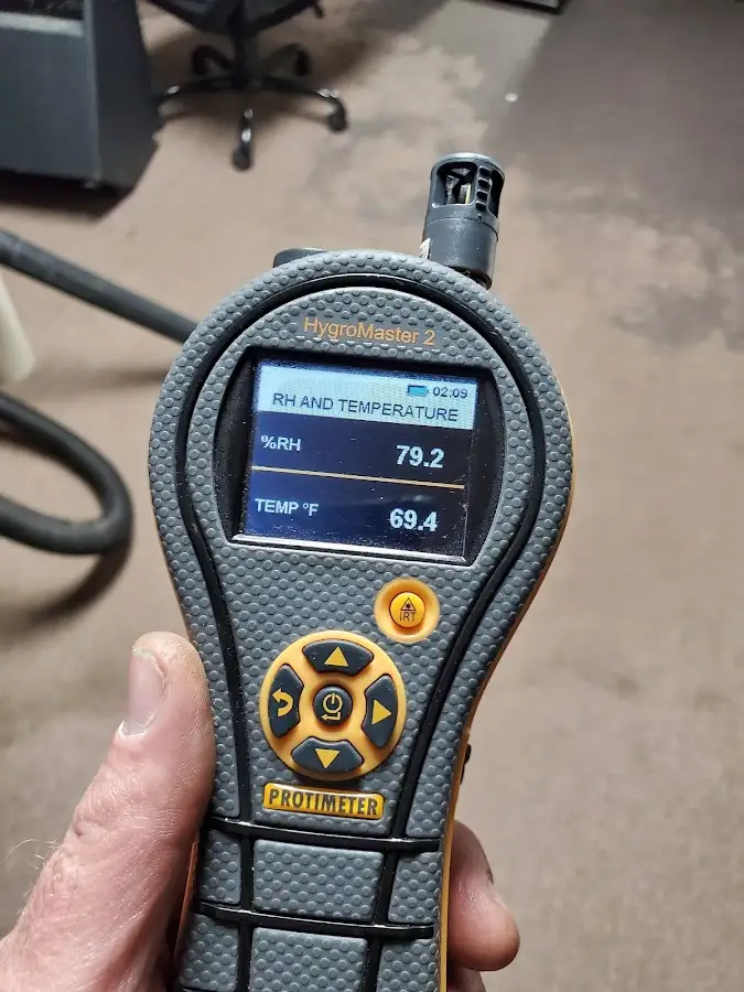 Moisture meter humidity assessment for Fire & Smoke Damage Restoration in Springfield